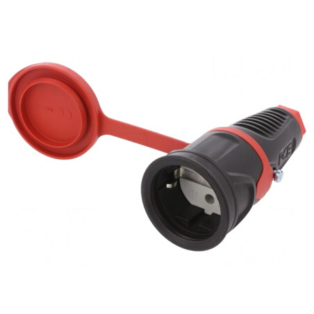 Conector Alimentare AC Mamă 250V 16A pe Cablu | Electronic-mag.ro | Componente Electronice