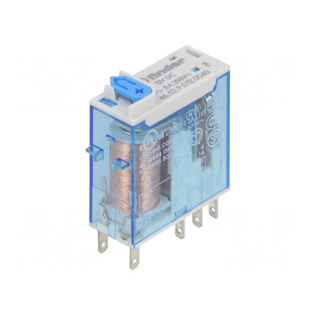 Releu electromagnetic DPDT 12VDC 15A | Electronic-mag.ro | Componente Electronice