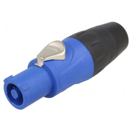 Mufă circulară mamă 3 pini cablu 25A IP54 | Electronic-mag.ro | Componente Electronice
