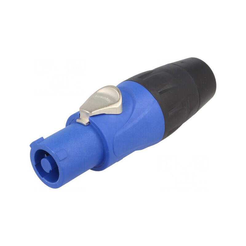 Mufă circulară mamă 3 pini cablu 25A IP54 | Electronic-mag.ro | Componente Electronice