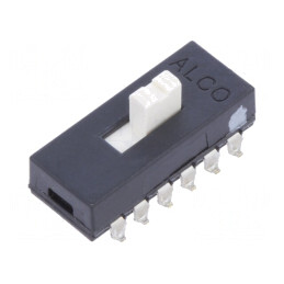 Comutator glisant 4PDT 0.3A/115VAC ON-ON SMT | Electronic-mag.ro | Componente Electronice