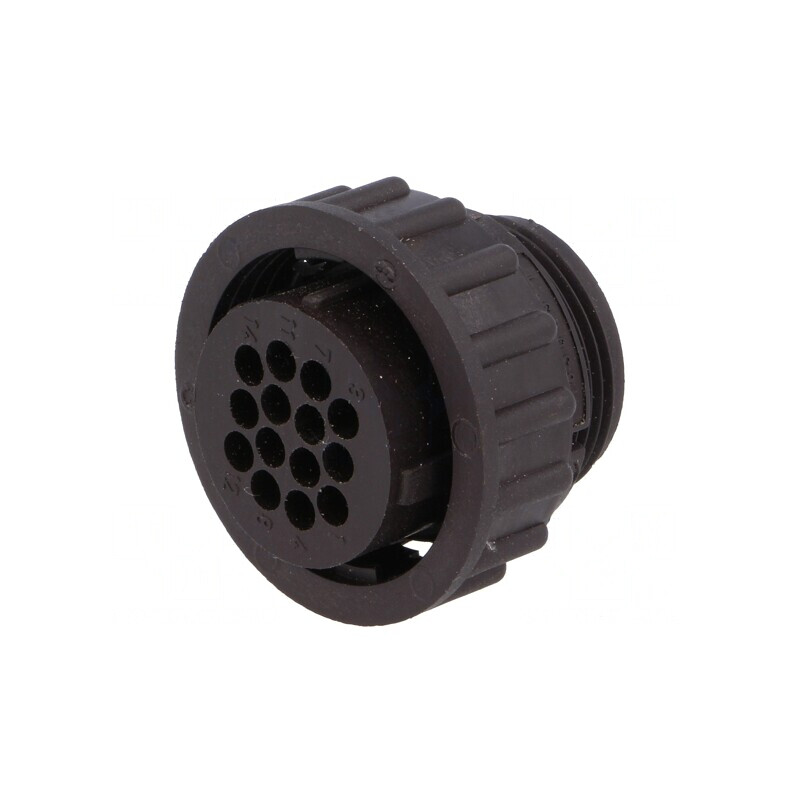 Mufă Mamă 14 PIN CPC Series 1 fără Contacte pe Cablu | Electronic-mag.ro | Componente Electronice