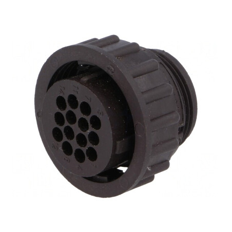 Mufă Mamă 14 PIN CPC Series 1 fără Contacte pe Cablu | Electronic-mag.ro | Componente Electronice