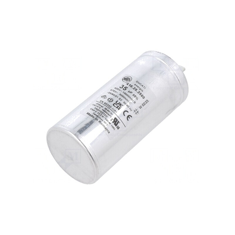 Condensator de Funcționare 35uF 425VAC pentru Motoare | Electronic-mag.ro | Componente Electronice Condensator de Funcționare 35uF 425VAC pentru Motoare | Electronic-mag.ro | Componente Electronice