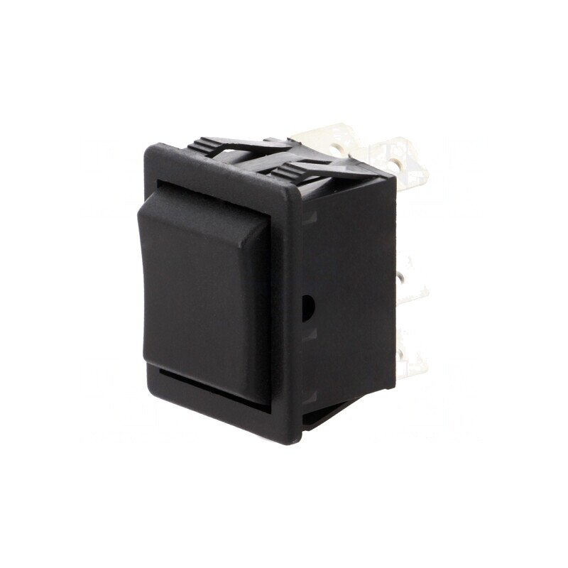 Comutator Basculant DP3T (ON)-OFF-(ON) 16A Negru | Electronic-mag.ro | Componente Electronice Comutator Basculant DP3T (ON)-OFF-(ON) 16A Negru | Electronic-mag.ro | Componente Electronice