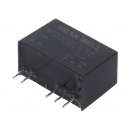 Convertor DC/DC 2W 5V la 15V/-15V | Electronic-mag.ro | Componente Electronice