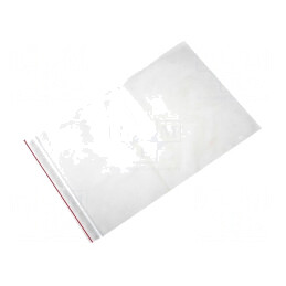 Pungă cu fermoar 300x200 mm, polietilenă | Electronic-mag.ro | Componente Electronice