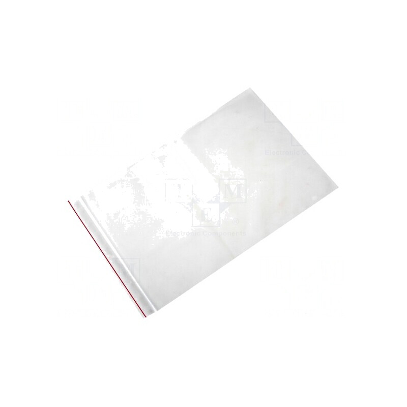 Pungă cu fermoar 300x200 mm, polietilenă | Electronic-mag.ro | Componente Electronice