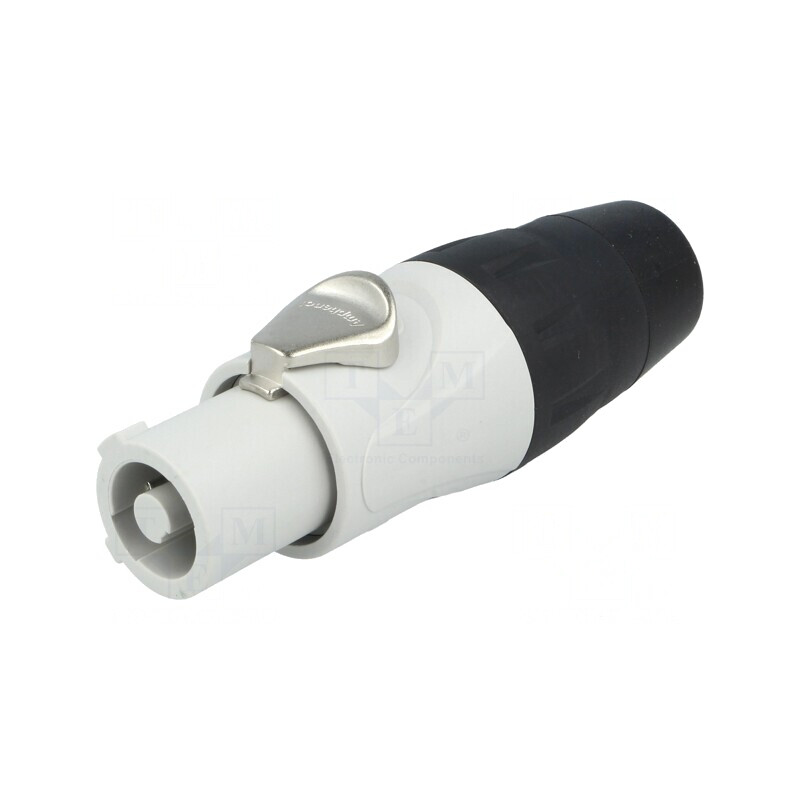 Mufă circulară mamă 3 pini 25A IP54 | Electronic-mag.ro | Componente Electronice
