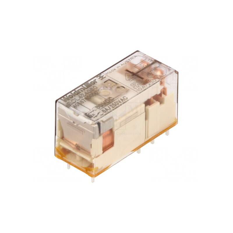 Releu Electromagnetic DPDT 60VDC 8A 250VAC | Electronic-mag.ro | Componente Electronice Releu Electromagnetic DPDT 60VDC 8A 250VAC | Electronic-mag.ro | Componente Electronice