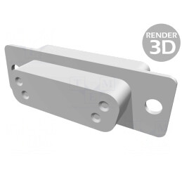 D-Sub 15-Pin Mufă Mamă pentru Lipire | Electronic-mag.ro | Componente Electronice