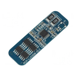 Protecţie PCB Li-Ion 11,1V 7A 50x16x4mm | Electronic-mag.ro | Componente Electronice