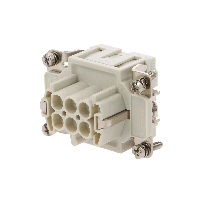 Conector Inserturi Mamă 6 6 PE 16A | Electronic-mag.ro | Componente Electronice