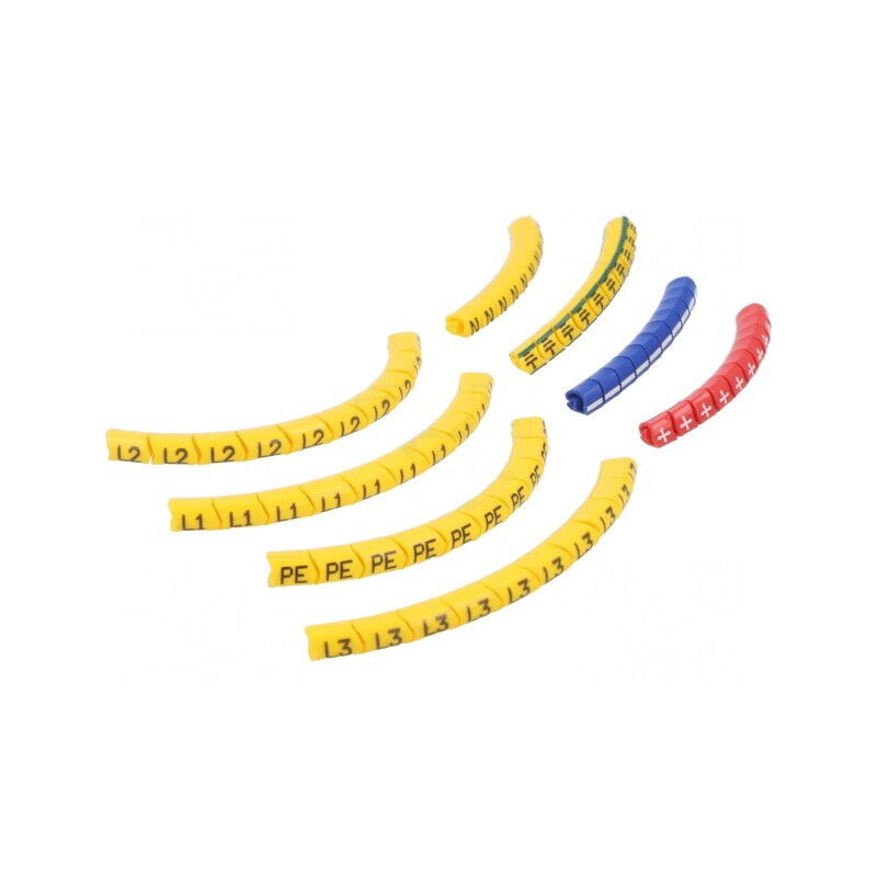 Markere Marcaj Electricitate 80buc. | Electronic-mag.ro | Componente Electronice