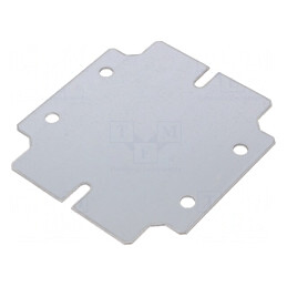 Placă de Montare din Oțel Zincat | Electronic-mag.ro | Componente Electronice