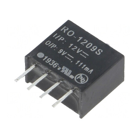 Convertor DC/DC 1W 9V 111mA | Electronic-mag.ro | Componente Electronice