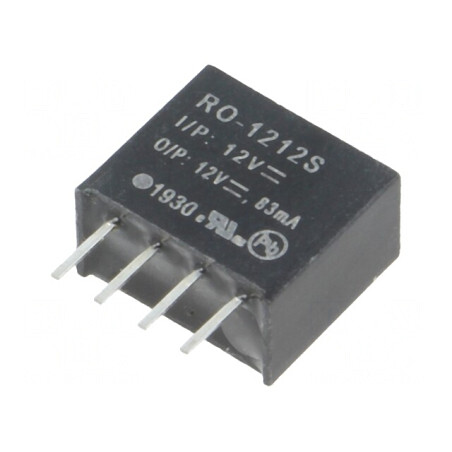 Convertor DC/DC 12V 1W 83mA | Electronic-mag.ro | Componente Electronice