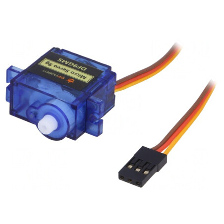 Servomecanism Micro Analogic 4.8-6VDC 22x12.5x29.5mm | Electronic-mag.ro | Componente Electronice