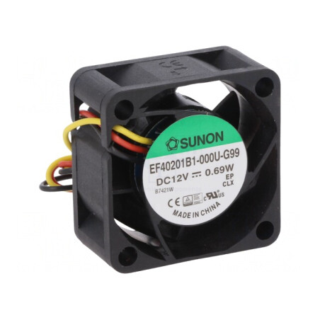 Ventilator Axial DC 12V 40x40x20mm | Electronic-mag.ro | Componente Electronice