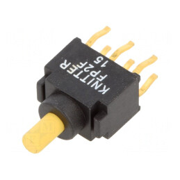 Comutator cu apăsare DPDT 0.4A 28VDC | Electronic-mag.ro | Componente Electronice