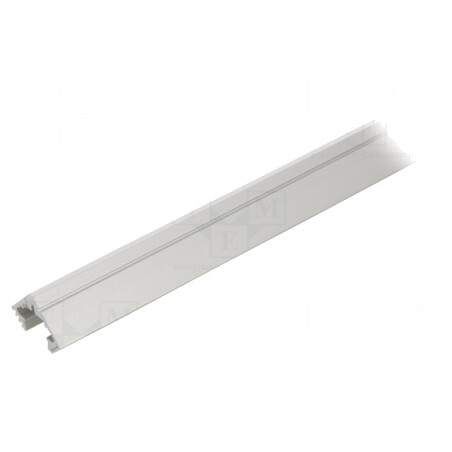 Profil Aluminiu Argintiu pentru Module LED 1m | Electronic-mag.ro | Componente Electronice