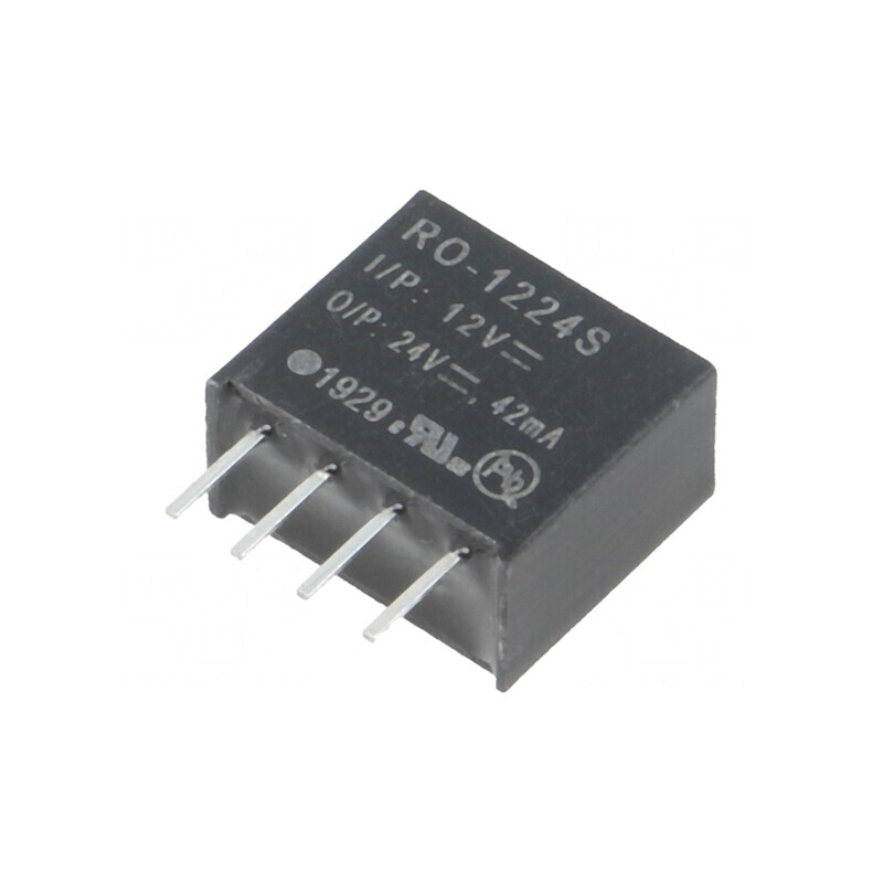 Convertor DC/DC 1W 10.8-13.2V la 24V 42mA | Electronic-mag.ro | Componente Electronice