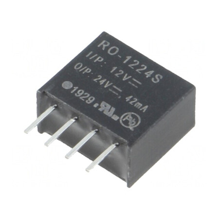 Convertor DC/DC 1W 10.8-13.2V la 24V 42mA | Electronic-mag.ro | Componente Electronice