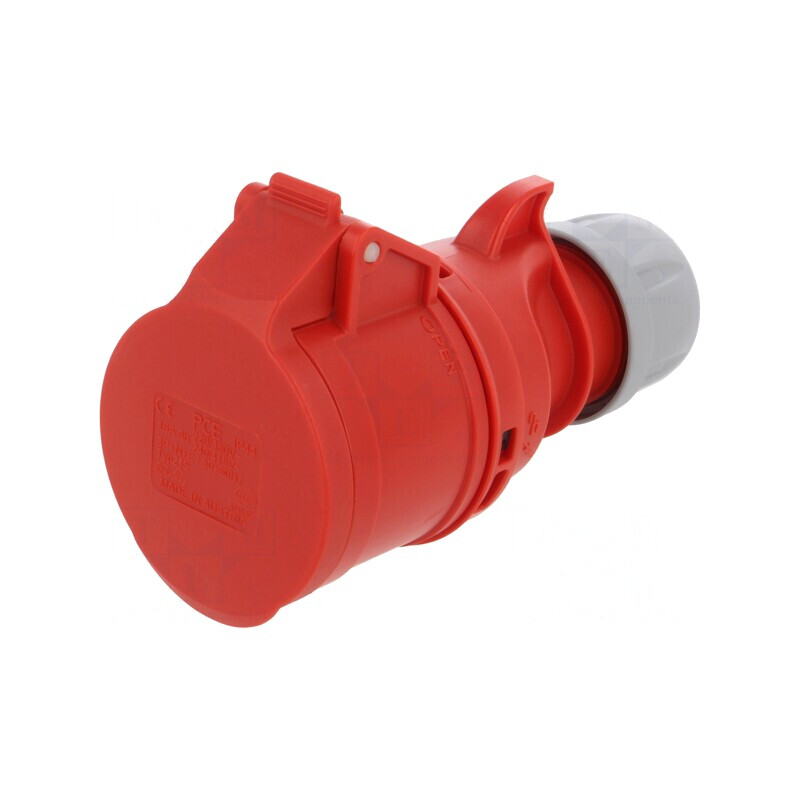 Conector alimentare trifazat 16A 400V IP44 | Electronic-mag.ro | Componente Electronice