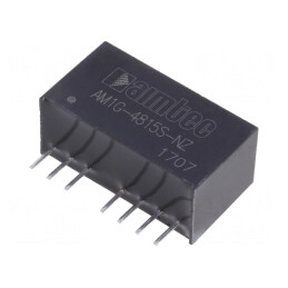 Convertor DC/DC 1W 36-75V la 15V 67mA SIP8 | Electronic-mag.ro | Componente Electronice