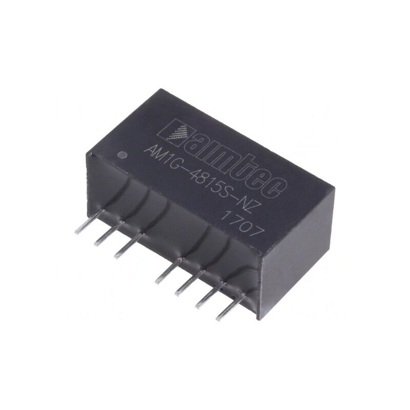 Convertor DC/DC 1W 36-75V la 15V 67mA SIP8 | Electronic-mag.ro | Componente Electronice
