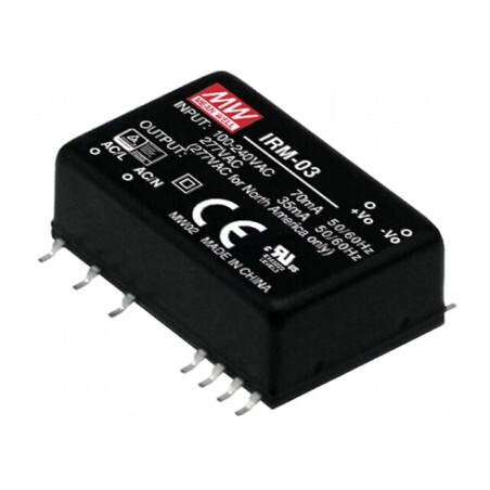 Convertor AC/DC 3W 12V 250mA PCB | Electronic-mag.ro | Componente Electronice