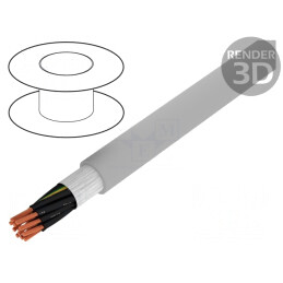 Cablu de Control ÖLFLEX® FD CLASSIC 810 12x0,75mm² PVC | Electronic-mag.ro | Componente Electronice