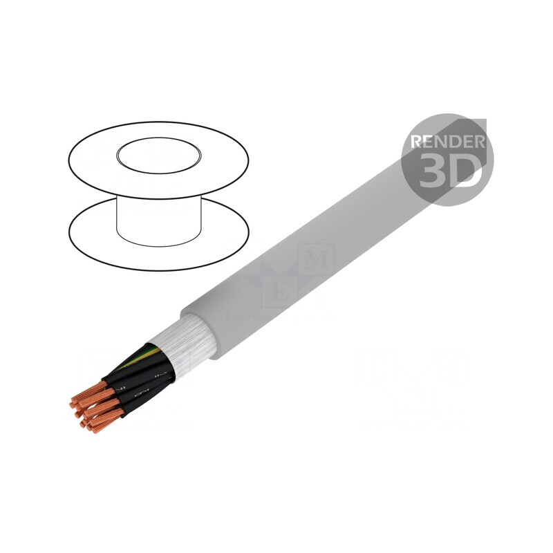 Cablu de Control ÖLFLEX® FD CLASSIC 810 12x0,75mm² PVC | Electronic-mag.ro | Componente Electronice