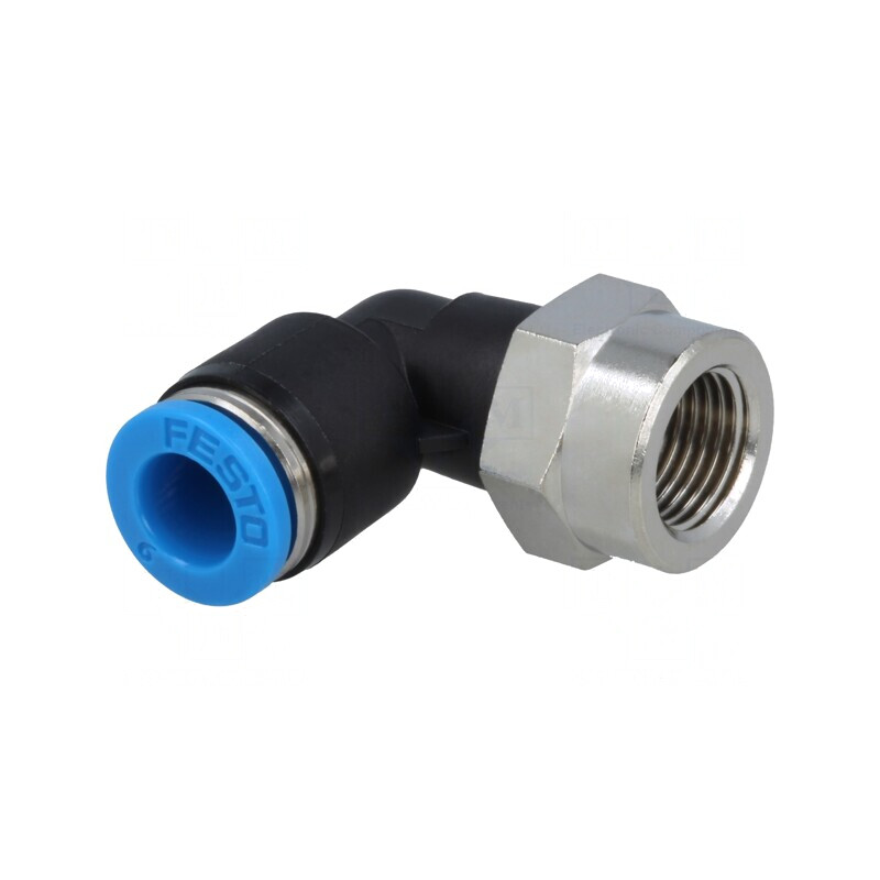 Racord Push-in 90° Filetat 0,95-6bar QS | Electronic-mag.ro | Componente Electronice