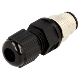 Mufă M12 4-PIN pe Cablu IP68 DeviceNet/CANopen | Electronic-mag.ro | Componente Electronice