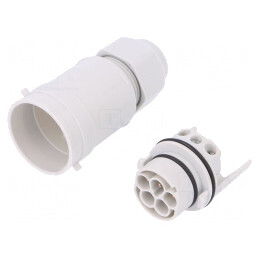 Conector Alimentare AC Terminal Șurub 9-12mm 16A | Electronic-mag.ro | Componente Electronice