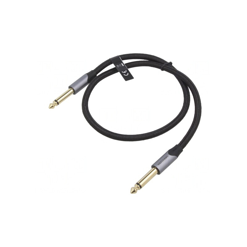 Cablu Jack 6,3mm Aurit PVC 5m | Electronic-mag.ro | Componente Electronice