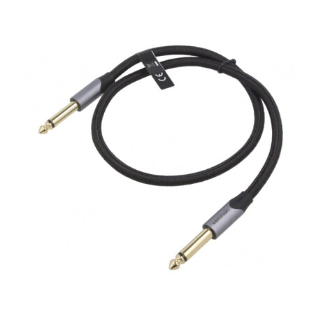 Cablu Jack 6,3mm Aurit PVC 5m | Electronic-mag.ro | Componente Electronice