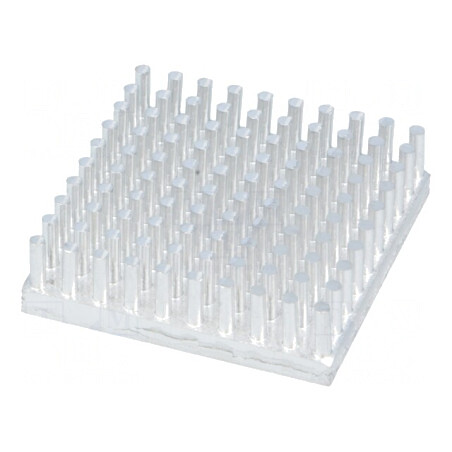 Radiator LED 36x36x10mm 4.7K/W | Electronic-mag.ro | Componente Electronice