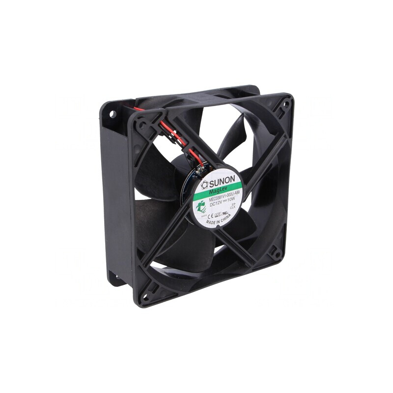 Ventilator DC Axial 12V 120x120x38mm 234,6m3/h 48dBA | Electronic-mag.ro | Componente Electronice