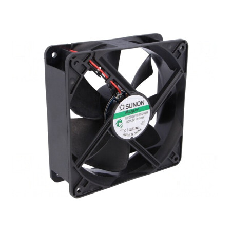 Ventilator DC Axial 12V 120x120x38mm 234,6m3/h 48dBA | Electronic-mag.ro | Componente Electronice