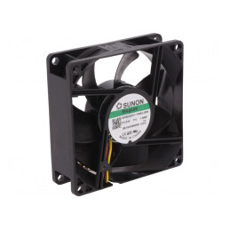 Ventilator DC Axial 24V 80mm 69m3/h | Electronic-mag.ro | Componente Electronice