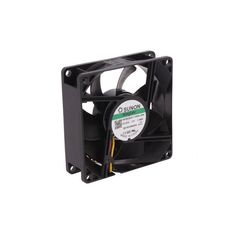 Ventilator DC Axial 24V 80mm 69m3/h | Electronic-mag.ro | Componente Electronice