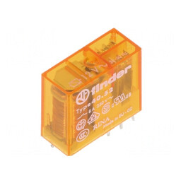 Releu electromagnetic DPDT 12VAC 15A | Electronic-mag.ro | Componente Electronice