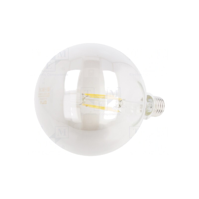 Lampă LED gri 8W E27 2700K | Electronic-mag.ro | Componente Electronice