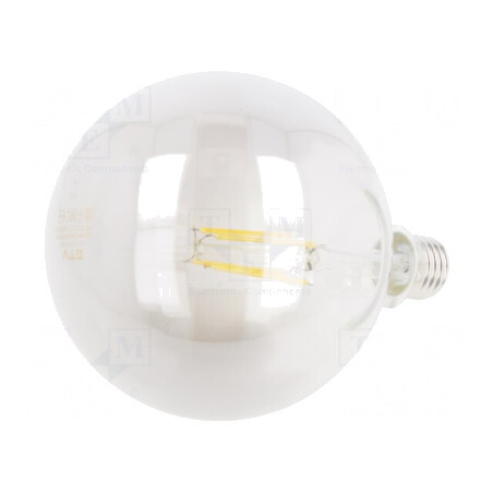 Lampă LED gri 8W E27 2700K | Electronic-mag.ro | Componente Electronice