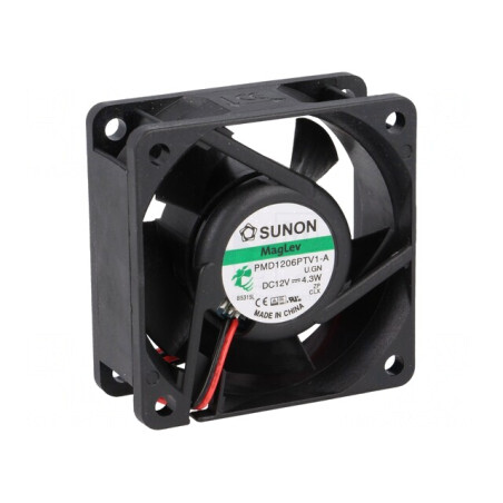 Ventilator Axial DC 12V 60x60mm | Electronic-mag.ro | Componente Electronice