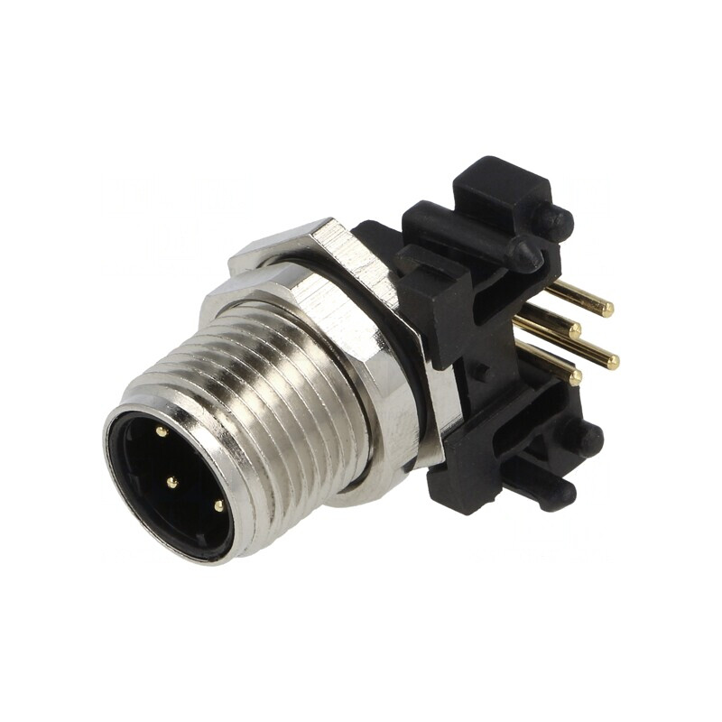 Soclu M12 4-PIN Ethernet THT IP65/IP67 250V 4A | Electronic-mag.ro | Componente Electronice Soclu M12 4-PIN Ethernet THT IP65/IP67 250V 4A | Electronic-mag.ro | Componente Electronice