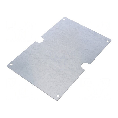 Placă de montare oțel zincată 151x214 mm | Electronic-mag.ro | Componente Electronice