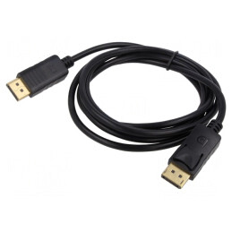 Cablu DisplayPort 1.8m Negru | Electronic-mag.ro | Componente Electronice